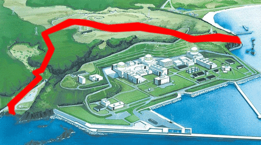 防火帯全体のイメージ図