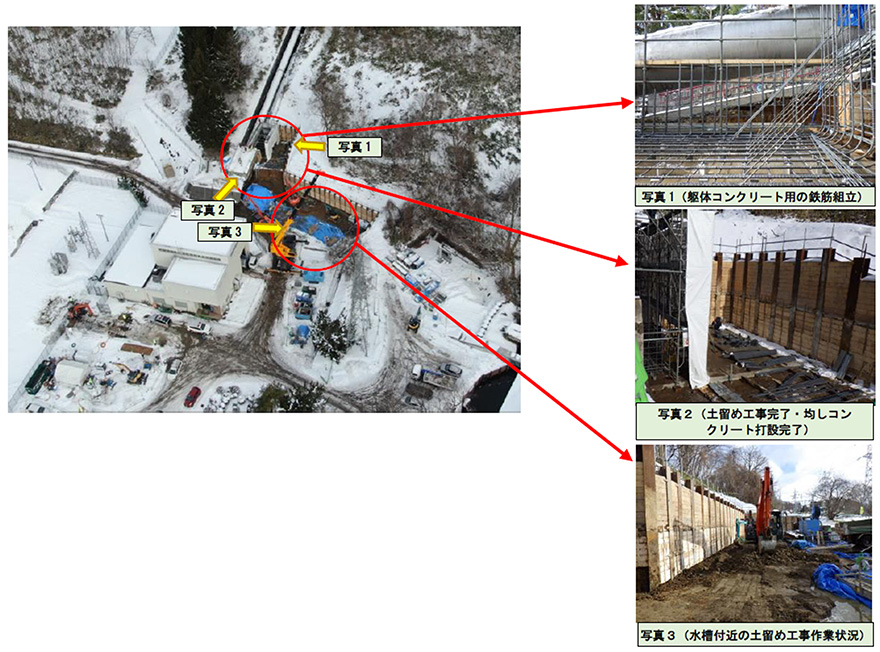 工事箇所全景（2024年1月25日撮影）